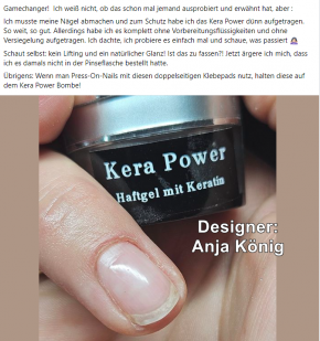 Kera Power Haftgel Tiegel 15ml