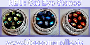 Cat Eye Stones Blue