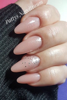 Non Sticky Ultra Finish Silversparkle (dezenter Glittereffekt) 14ml